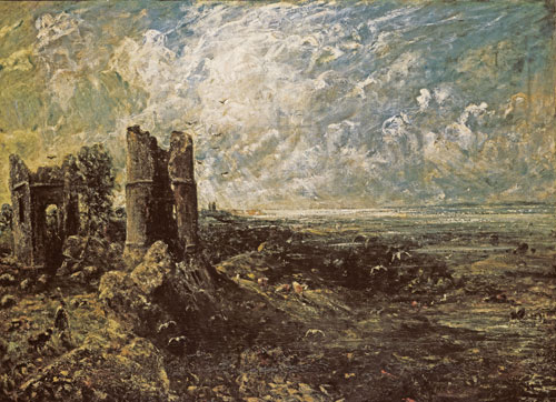 John Constable. Sketch for ‘Hadleigh Castle’ c1828–9. Tate.