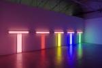 Dan Flavin. 
        <em>Untitled (to Don Judd, colorist), 1–5,</em> 1987. Copyright © ARS, NY and DACS, London 2009.