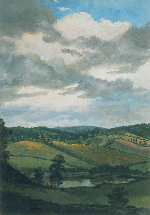 Thomas Jones. Pencerrig, 1772. Oil paint on paper. © Tate, London 2014.