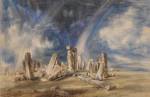 John Constable. Stonehenge, c1835. Watercolour. © Victoria and Albert Museum, London.