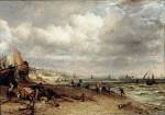 John Constable. The Chain Pier, Brighton, 1826-7. Oil on canvas. Lent by Tate: Purchased 1950.