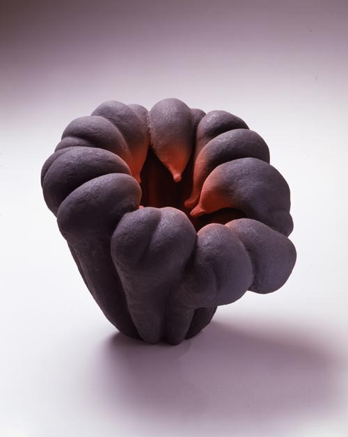 Katsumata Chieko. <em>Untitled (Mudai)</em>, 2005. Stoneware, 11 x 14 5/8 x 13 in (28.6 x 37.1 x 34.3 cm). Collection Chan-Palay. Photo by Richard P Goodbody.