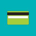 Michael Craig-Martin. Objects of our Time – Credit Card, 2014. From a series of 12 screenprints on 410 gsm Somerset Satin paper,
Edition of 50. Courtesy the artist and Alan Cristea Gallery.