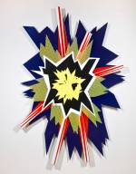 Roy Lichtenstein, <em>Explosion II</em>, 1965. © Estate of Roy Lichtenstein. Courtesy of Gagosian Gallery. Photo credit: Rob McKeever.