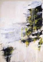Cy Twombly. <strong><em>Quattro Stagioni: Inverno</em></strong> 1993-4 <em>from</em> Quattro Stagioni (A Painting in Four Parts) (T07887-T07890; complete). Acrylic, oil, and pencil on canvas support: 3135 x 2210 x 35 mm frame: 3229 x 2300 x 67 mm painting. Tate. Purchased with assistance from the American Fund for the Tate Gallery and Tate Members 2002. Copyright the artist