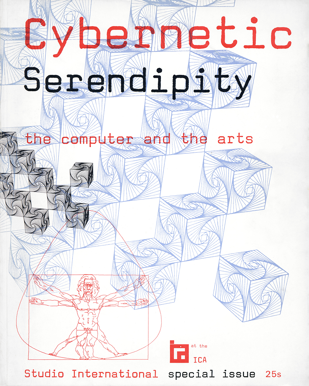 Cybernetic Serendipity: the computer and the arts. Edited by Jasia Reichardt. Published by Studio International (special issue), 1968.