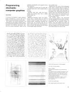 Programming stochastic computer graphics by Georg Need. Cybernetic Serendipity: The Computer and the Arts, Studio International Special Issue, 1968, page 79.