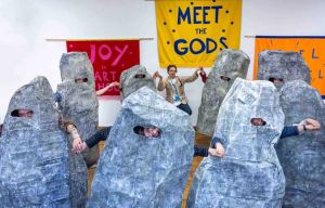 Jeremy Deller. Meet the Gods, Dundee, 2025. Still from Otto Cox, courtesy of Jeremy Deller.