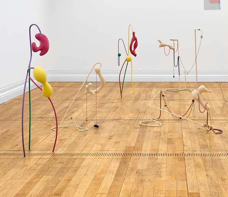 Vanessa da Silva: Roda Viva, installation view, Mostyn, Llandudno, 2025. Photo: Rob Battersby.
