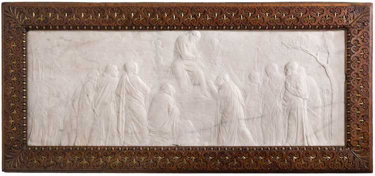 Donatello, Ascension with Christ giving the keys to St Peter. © Victoria and Albert Museum, London.
