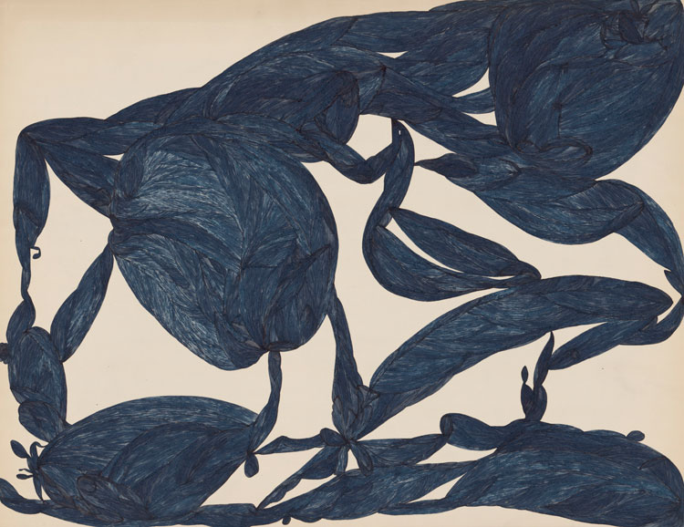 Laure Pigeon, 11 December 1953 (11 decembre 1953) 1953. Collection de l’Art Brut, Lausanne. Photograph by Marie Humair, Atelier de numérisation –Ville de Lausanne. Collection de l’Art Brut, Lausanne