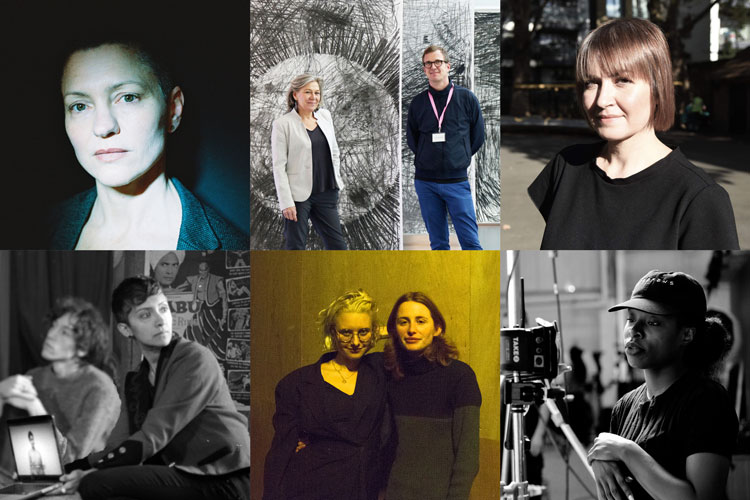 Jenn Nkiru, Project Art Works, Hannah Quinlan and Rosie Hastings, Larissa Sansour, Michelle Williams Gamaker and Andrea Luka Zimmerman. The Film London Jarman Award 2020 shortlist.