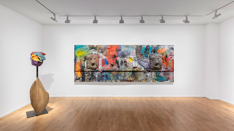 Jim Dine: A Day Longer, installation view, Galerie Templon, Paris. Photo: Nicolas Brasseur.