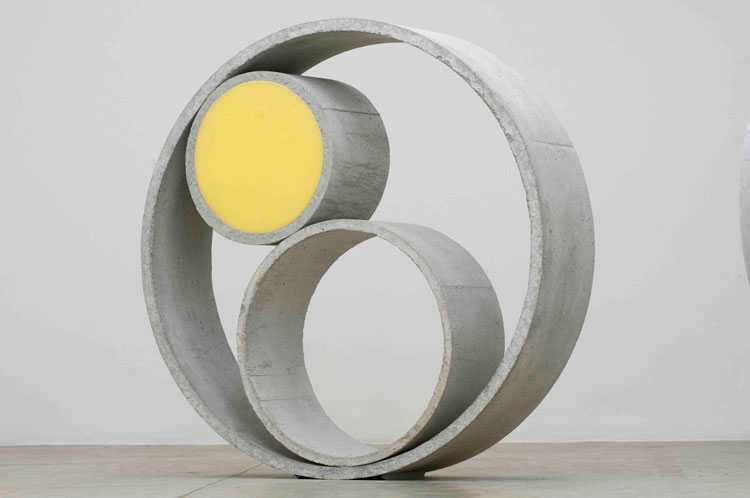 Alexandre da Cunha. Public Sculpture (Pouff II), 2008. Concrete, foam, 150 x 150 x 38 cm (59 1/8 x 59 1/8 x 15 in). © Alexandre da Cunha. Courtesy the artist and Thomas Dane Gallery.