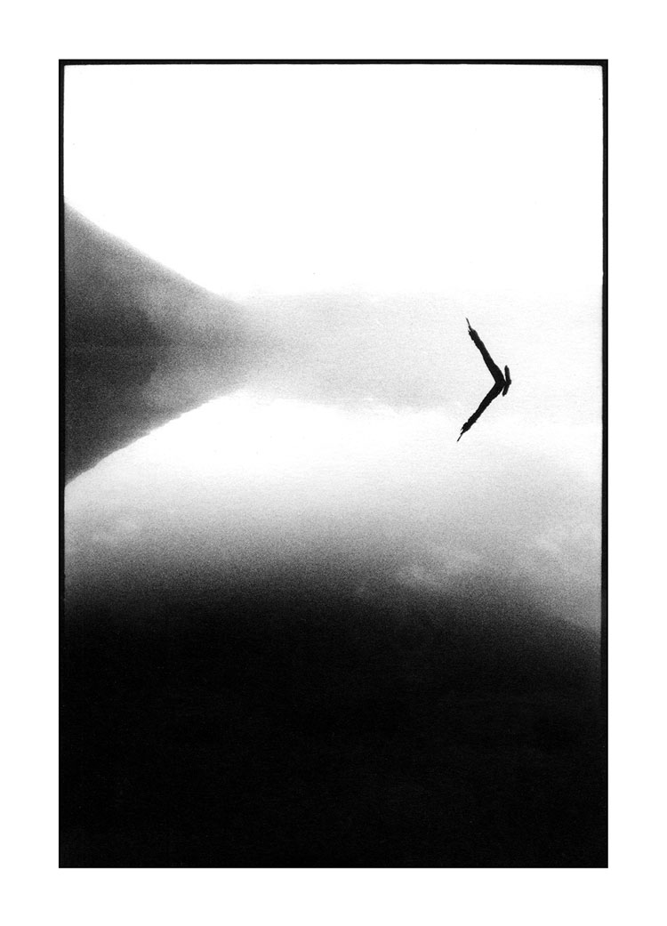 Toby Deveson, Laguna de las Torres, Chile, February 2018 (2). Silver Gelatin print. Taken with a Nikkormat using a 24mm lens and Kodak T-Max 400 film. Printed on Foma 532 fibre-based paper.