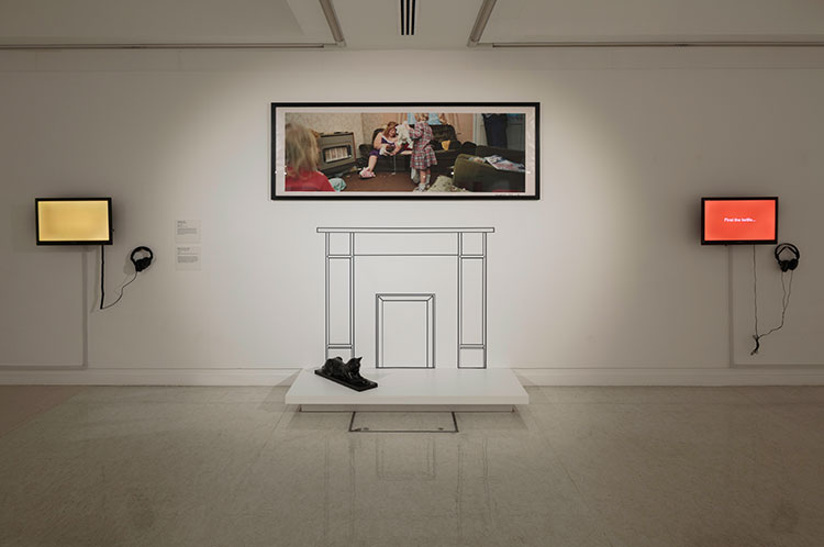 Domestic Bliss, installation view, Gallery of Modern Art, Glasgow. Photo: Ruth Clark.