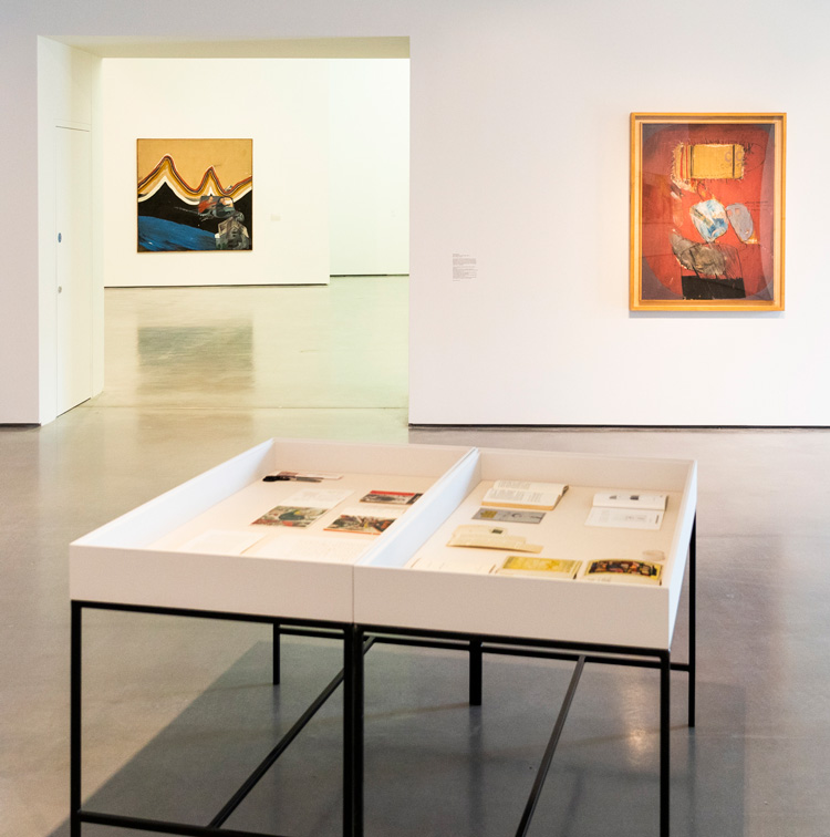 Alan Davie & David Hockney: Early Works, installation view, The Hepworth Wakefield, 19 Oct 2019 – 19 Jan 2020. Photo: Nick Singleton.