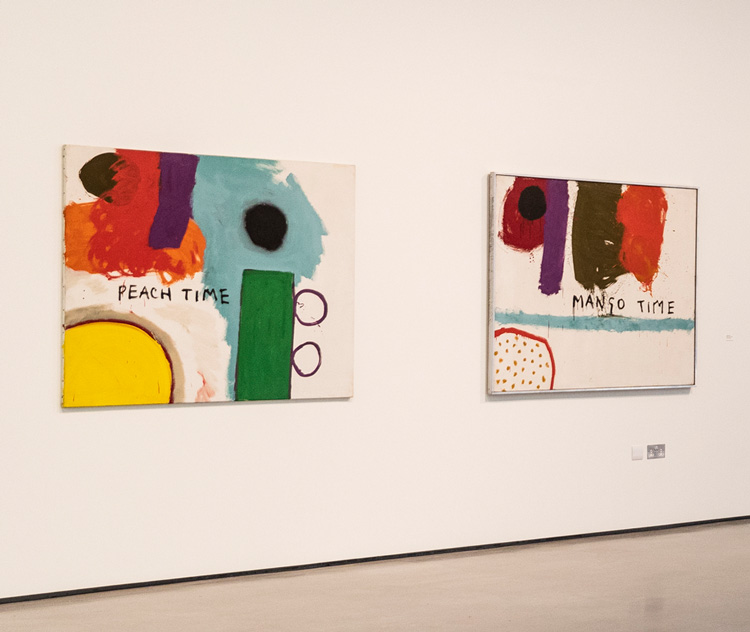 Alan Davie & David Hockney: Early Works, installation view, The Hepworth Wakefield, 19 Oct 2019 – 19 Jan 2020. Photo: Nick Singleton.