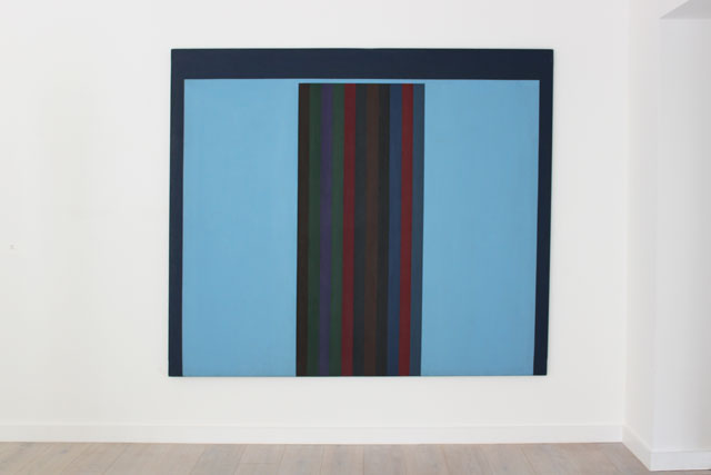 Robyn Denny. Madras, 1961. Oil on canvas, 183 x 213 cm (72 x 83¾ in). Copyright the artist, courtesy the New Art Centre, Roche Court Sculpture Park.