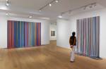 Ian Davenport: Colourscapes, gallery view, Waddington Custot, London, 20 September – 8 November 2018. Courtesy Waddington Custot.