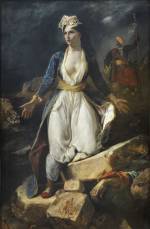 Eugène Delacroix. Greece on the Ruins of Missolonghi, 1826. Oil on canvas, 209 x 147 cm. Musée des Beaux-Arts, Bordeaux © Musée des Beaux-Arts, ville de Bordeaux. Cliché L . Gauthier, F . Deval.13