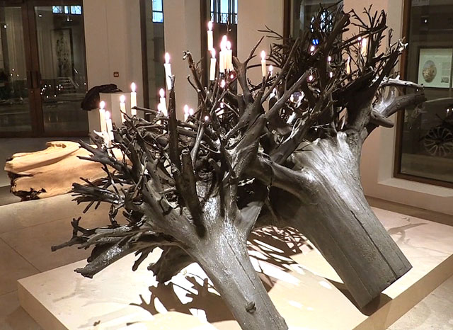 Michele Oka Doner. Altar II, 2003. Patinated bronze, 175.2 × 299.7 × 180.3 cm. Photograph: Martin Kennedy.