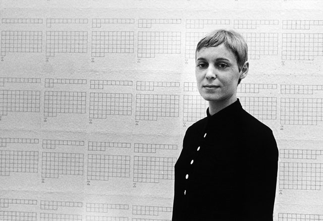 Portrait of Hanne Darboven, 1968. Copyright: Angelika Platen.