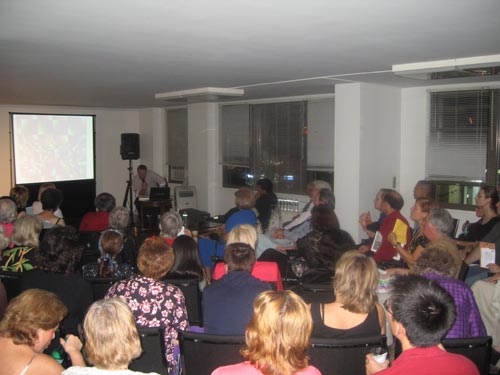 Dadadventure, September 9: Presentation made by Tom Sandqvist © Romanian Cultural Institute New York.