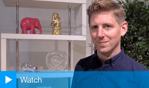 Matthew Darbyshire at Manchester Art Gallery, 24 September 2015. Photograph: Martin Kennedy.