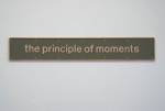 Darren Almond. <em>The principle of moments,</em> 2010. Bronze and paint, 8 11/16 x 53⅛ x 13/16 inches (22 x 135 x 2 cm). 