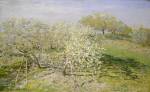 Claude Monet. Spring (Fruit Trees in Bloom), 1873. The Metropolitan Museum of Art, New York, Bequest of Mary Livingston Willard, 1926 © The Metropolitan Museum of Art/Art Resource/Scala, Florence.