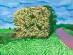 David Hockney. <em>The Big Hawthorne</em>, 2008. Oil on nine canvases, 275.5 x 366 cm. Courtesy of the Artist. Copyright David Hockney. Photograph: Richard Schmidt.