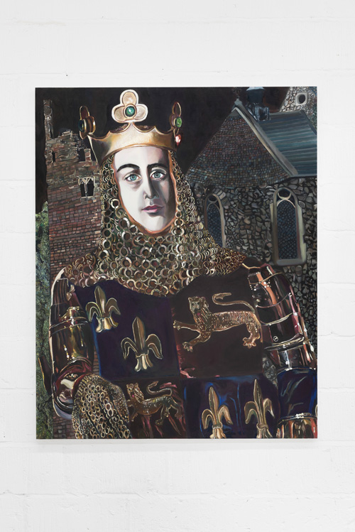 Nathan Cash Davidson. Richard II, 2011-12. Oil on board, 152 x 122 cm. © the artist.