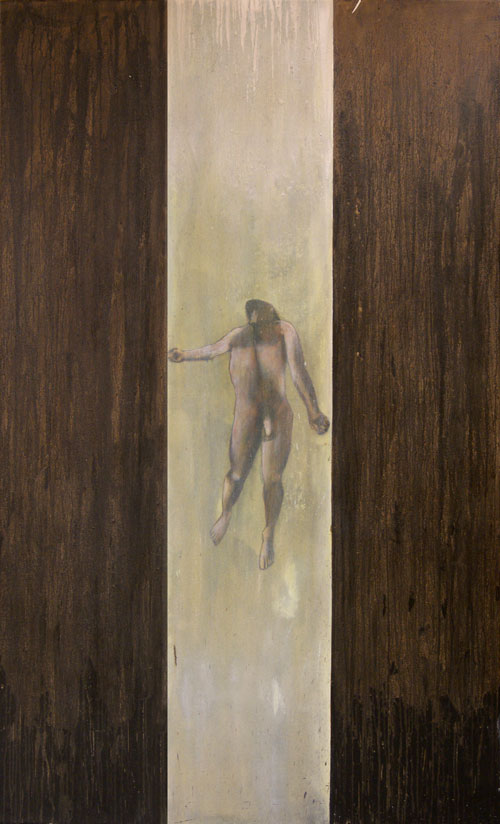 Tom de Freston. <em>Deposition</em>, 2011. Oil on canvas, 190 x 120 cm.