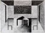 Phyllida Barlow. <em>Untitled</em>, 1975. Pencil on paper. Leeds Museums and Galleries (Art Gallery).