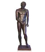 Apoxyomenos. Bronze, Hellenistic or Roman replica after a bronze original from the second quarter or the end of the 4th century BC. © Tourism Board of Mali Losinj.