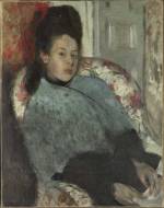 Degas, Hilaire-Germain-Edgar (1834-1917), Portrait of Elena Carafa, probably 
        about 1875 oil on canvas 69.8 x 54.6 cm. The National Gallery, London 
        inv. NG 4167 © The National Gallery, London