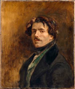 Eugène Delacroix. Self Portrait, c1837. Oil on canvas, 65 x 54.5 cm. Musée du Louvre, Paris. © RMN-Grand Palais (musée du Louvre) / Jean-Gilles Berizzi.