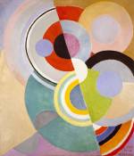 Sonia Delaunay. <em>Rythme Coloré</em>,  1946. Oil on canvas. Private collection. © L & M Services B.V. The Hague 20100623. Photo © private collection.