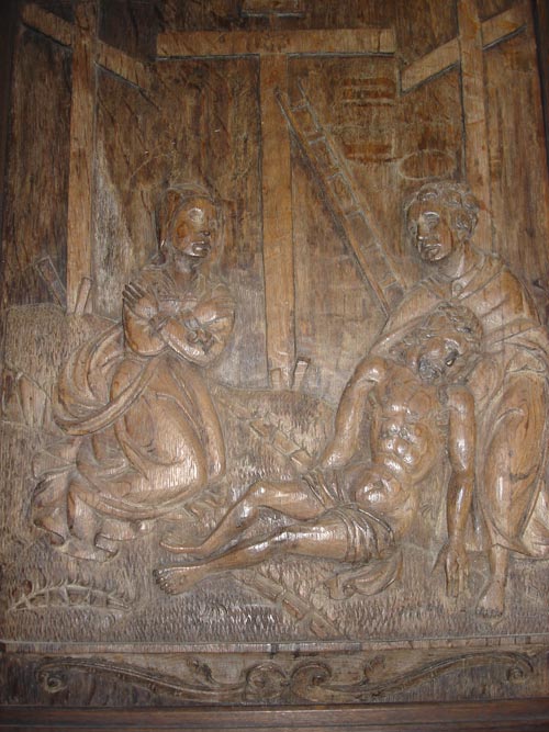 Station of the Cross, Traquair Chapel.