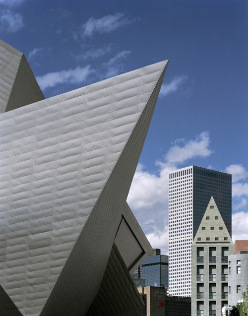 Denver Art Museum, Frederick C Hamilton extension. Daniel Libeskind
Davis Partnership.