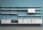 606 Universal Shelving System, 1960. Manufacturer: Vitsœ. Design by Dieter Rams.