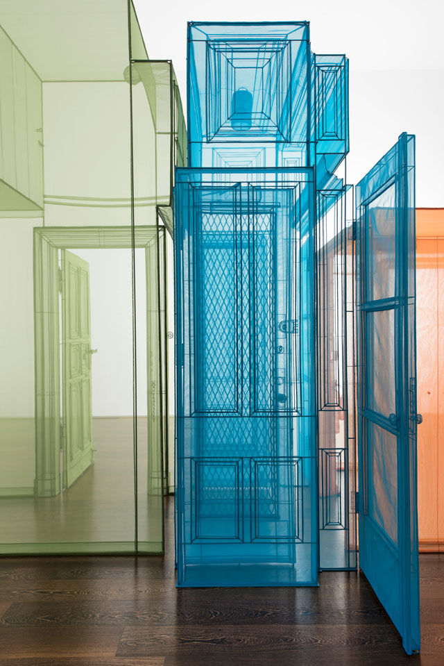 Do Ho Suh. Passage/s, installation view, 2017, Victoria Miro Gallery II, London. Courtesy the artist, Lehmann Maupin, New York and Hong Kong, and Victoria Miro, London. Photograph: Thierry Bal. © Do Ho Suh.