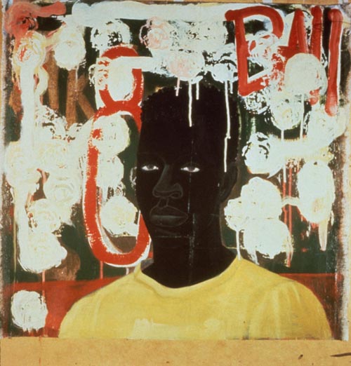 Kerry James Marshall, <em>The Lost Boys: AKA 8 Ball</em>, 1993. © Kerry James Marshall.