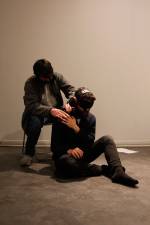 I Ata Doğruel, Endless Field, Zilberman Gallery Project Space, 19-20 February 2017. Courtesy of Performistanbul.