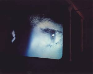 Douglas Gordon. <em>24 Hour Psycho</em>, 1993. Video installation, dimensions variable © Douglas Gordon. From Psycho, 1960, directed by Alfred Hitchcock, Universal Studios © Universal.