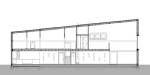 Drummond House, “The Shed”, Meigle. Cross-section plan.