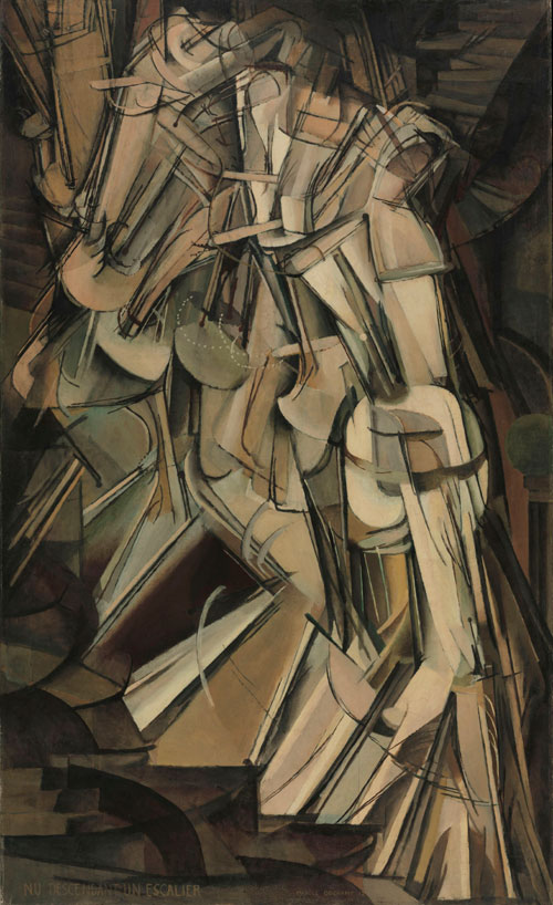 Marcel Duchamp. Nude Descending a Staircase (No. 2), 1912. Philadelphia Museum of Art, The Louise and
Walter Arensberg Collection. © Succession Marcel Duchamp, 2013, ADAGP/Paris, DACS/London.