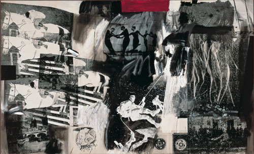 Robert Rauschenberg. Express, 1963. Museo Thyssen-Bornemisza, Madrid, Spain. © The Robert Rauschenberg Foundation.
DACS, London/VAGA, New York 2013.