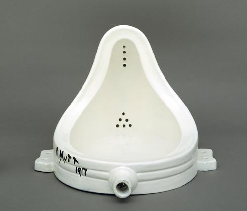 Marcel Duchamp. <em>Fountain,</em> 1917. Tate © Succession Marcel Duchamp/Paris and DACS, London 2007